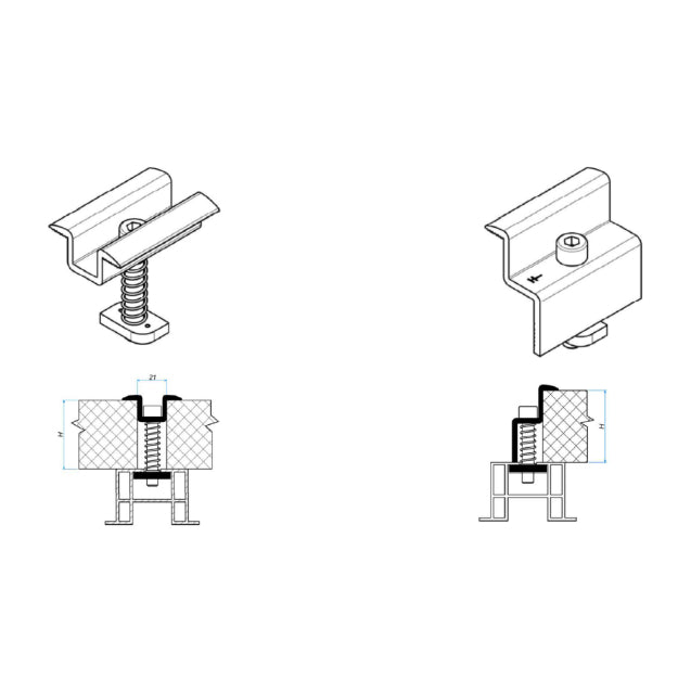 Morsetti terminale e intermedi