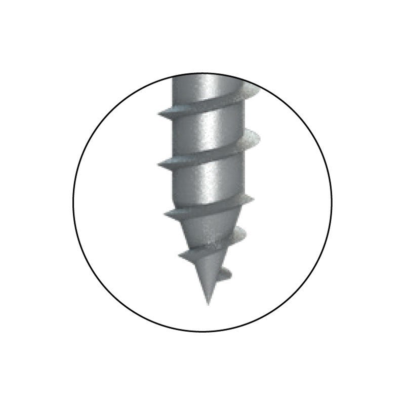 Vite zincata mordente con Alublok Ø 19 mm per Alutech Dach